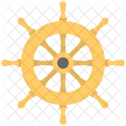 Boat Steering Wheel  Icon