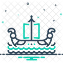Boat Turtle Boat Marine Icon