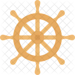 Boat Wheel  Icon