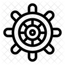 Boat Wheel  Icon