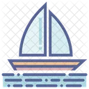 Boating Yacht Sail Icon