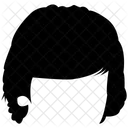 Bob-Frisur  Symbol