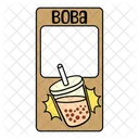 Boba Drink Tea Icon
