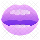 Boca Labios Dientes Icono