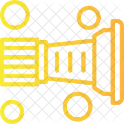 Bocal de mangueira de incêndio  Ícone