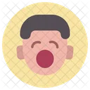 Garoto Emoji Sorridente Ícone