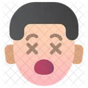 Garoto Emoji Sorridente Ícone