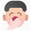 Garoto Emoji Sorridente Ícone