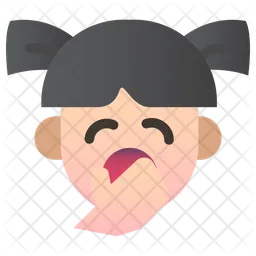 Bocejar Emoji Ícone