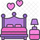 Boda Dormitorio Cama Doble Icono