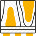 Boden Schuhabsatz Oberflache Symbol