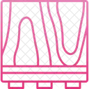 Boden Schuhabsatz Oberflache Symbol