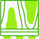 Boden Schuhabsatz Oberflache Symbol