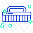 Bodenburste Reinigungsburste Bodenreinigung Symbol