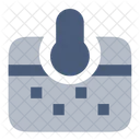 Bodentemperatur Symbol