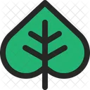 Bodhi Leaf Foliage Icon