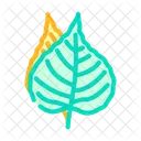 Bodhi Leaf Buddhism Icon
