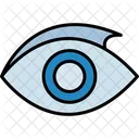 Body Eye Optical Icon
