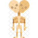 Body Skeleton Double Icon