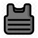 Body Armor Bulletproof Kevlar Icon