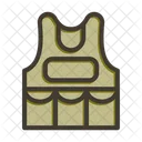 Armor Vest Bulletproof Icon