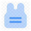Body Armor Protective Safety Icon