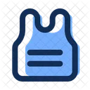 Body Armor Protective Safety Icon