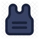 Body Armor Protective Safety Icon