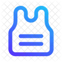 Body Armor Protective Safety Icon