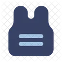 Body Armor Protective Safety Icon