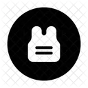 Body Armor Protective Safety Icon