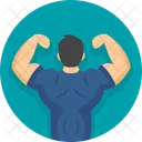 Man Fitness Gym Icon