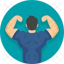 Man Fitness Gym Icon