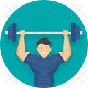 Man Dumble Exercise Icon