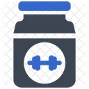 Bodybuilding Fitness Protein Icon