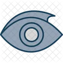 Body Eye Optical Icon