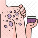 Body Scrubbing Exfoliation Icon