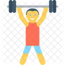 Weightlifting Bodybuilder Gym Icon