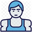 Bodybuilder Male Avatar Icon