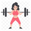 Bodybuilderin  Symbol