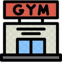 Bodybuilding Dumbbell Equipment Icon