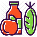 Bodybuilding Bottle Energy Icon