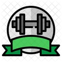 Bodybuilding Contest Fitness Gym Icon