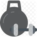 Bodybuilding Dumbbell Equipment Icon