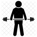 Weightlifting Olympics Game Bodybuilding Icon