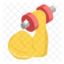Exercise Strong Muscle Bodybuilding Icon