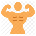 Strong Muscles Strong Person Bodybuilding Icône