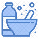 Bodybuilding Bottle Nutrition Icon