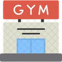 Bodybuilding Dumbbell Equipment Icon