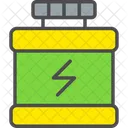 Bodybuilding Bottle Energy Icon